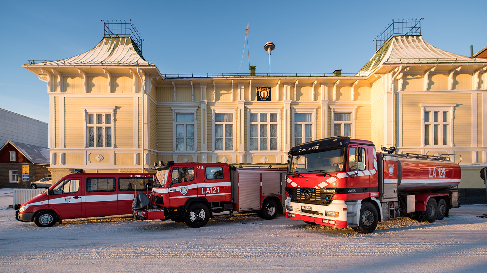 Tornion VPK:n autot